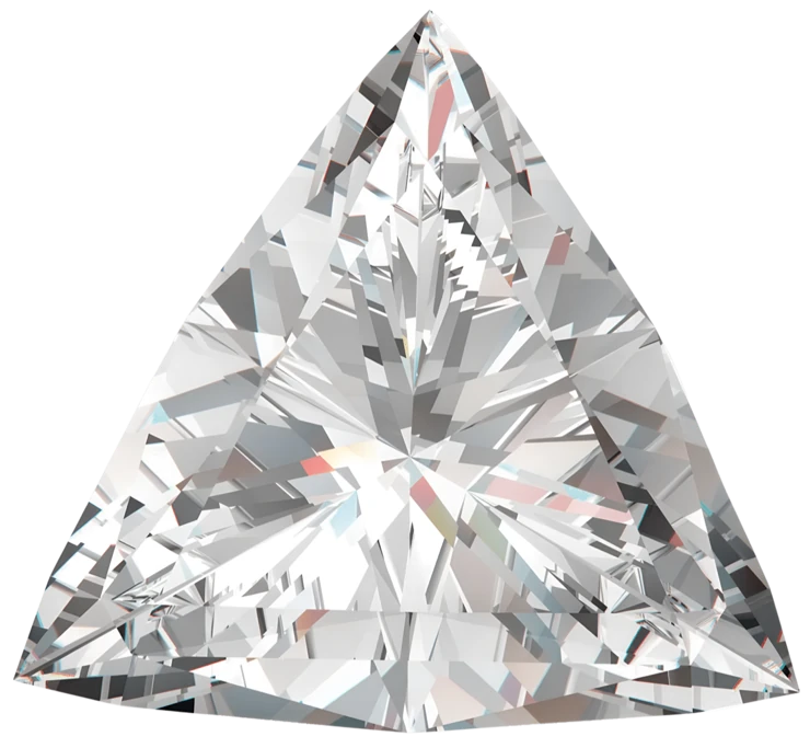 Trillion cut diamond