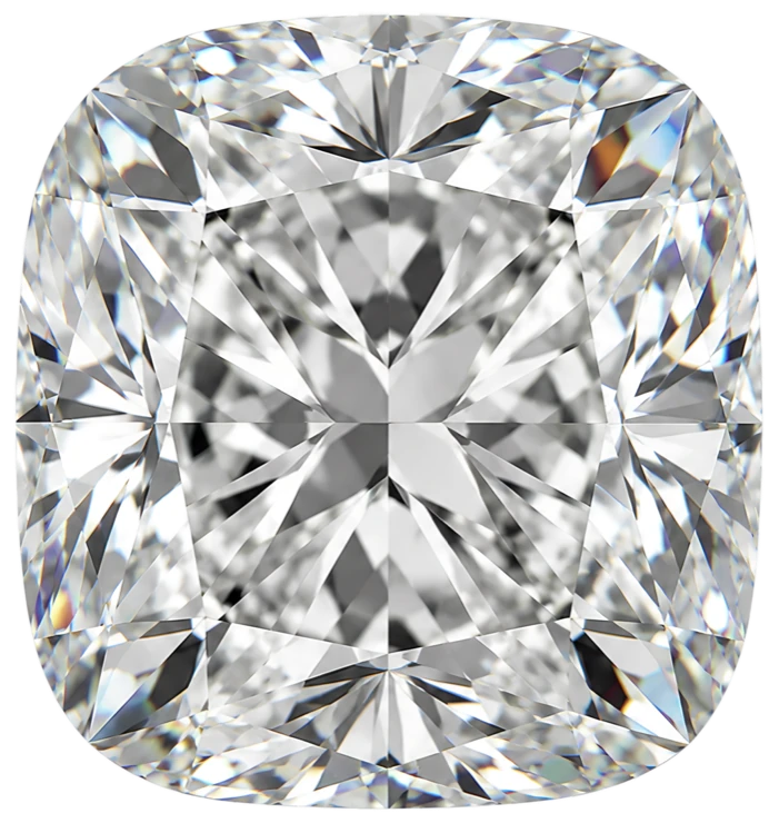 Cushion cut diamond
