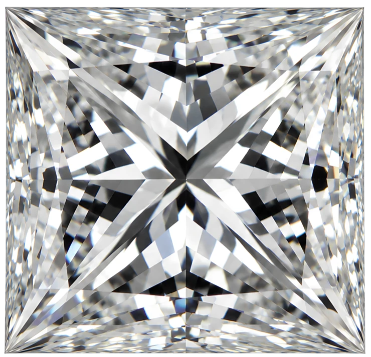 Princess cut diamond