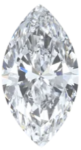 Marquise cut diamond