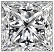 Princess cut diamond