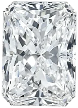 Radiant cut diamond