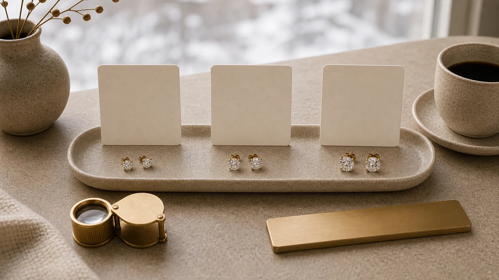Diamond Stud Size Guide: What Size Looks Right on the Ear